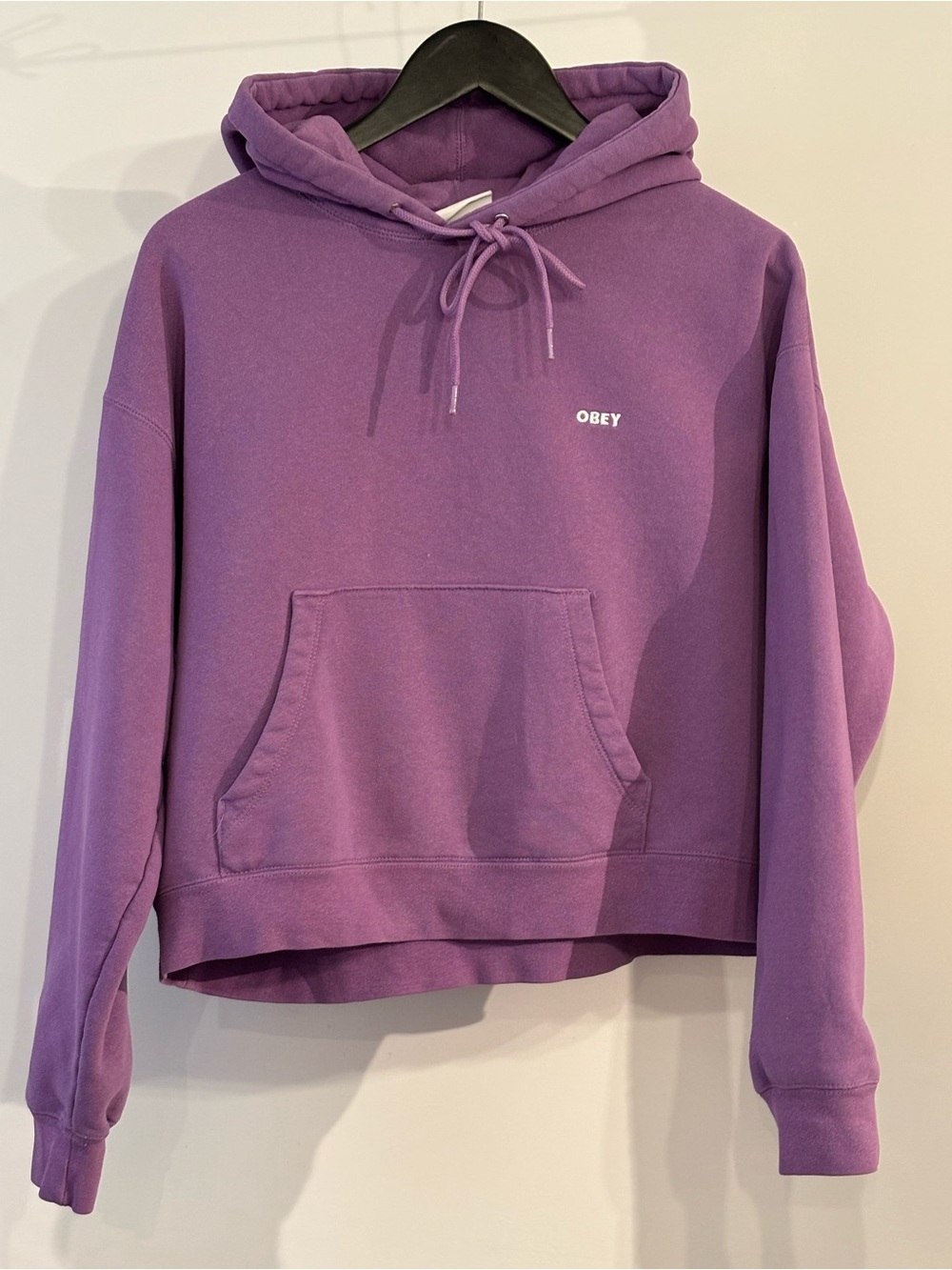 Obey Women's Lavender Pullover Hoodie